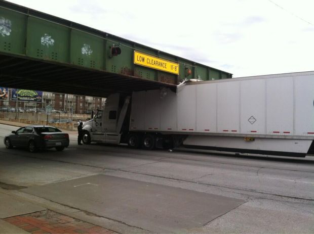 Truck eaten on Brady